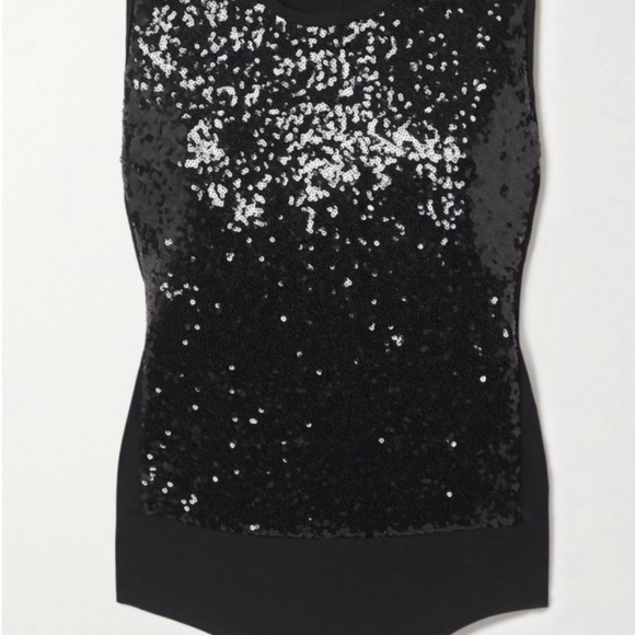 Commando Black Sequin Thong Bodysuit - Picture 2 of 6